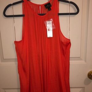 Worthington “Cyber Orange” Tank, M, new with tags